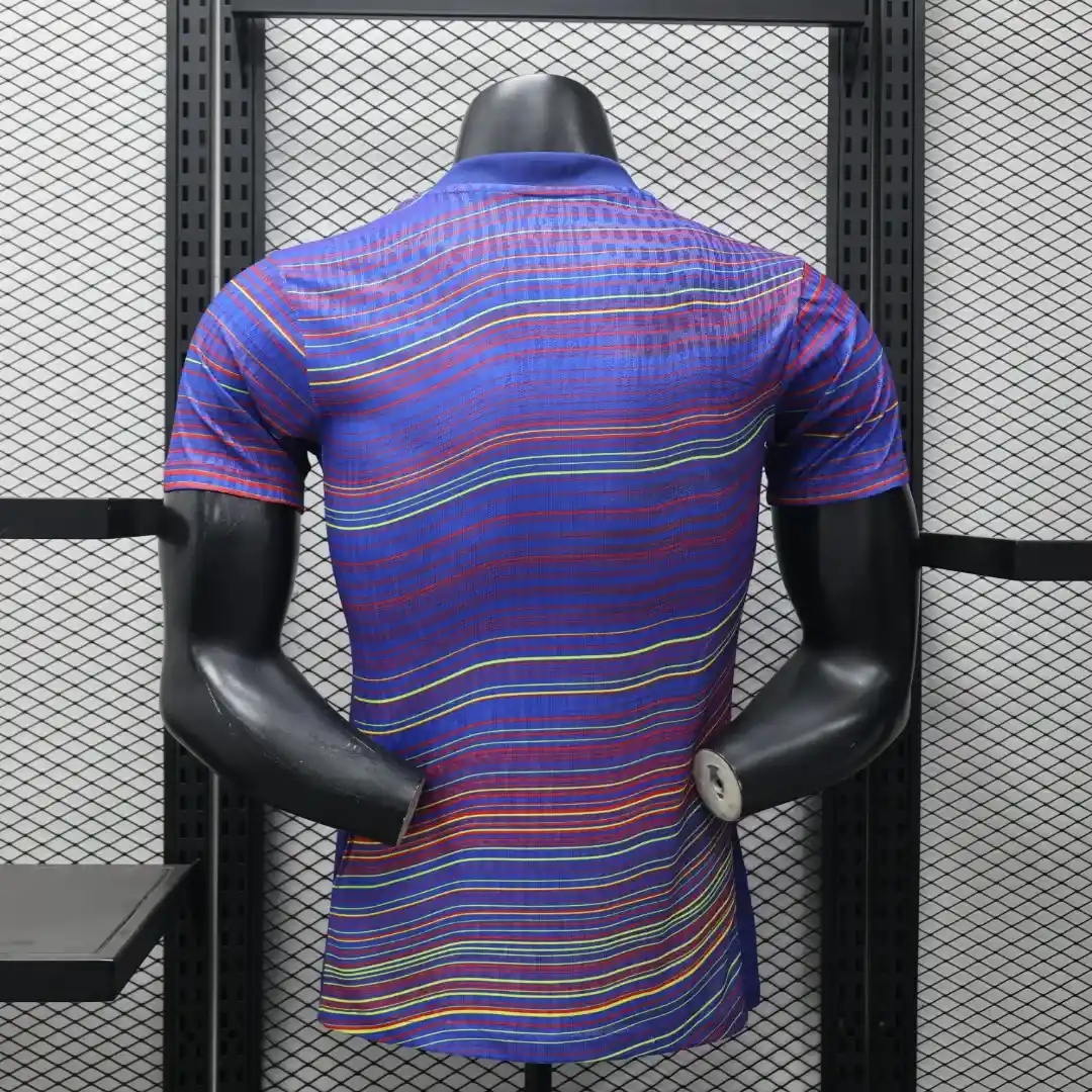 2025 2026 player barcelona pre game football shirt 2