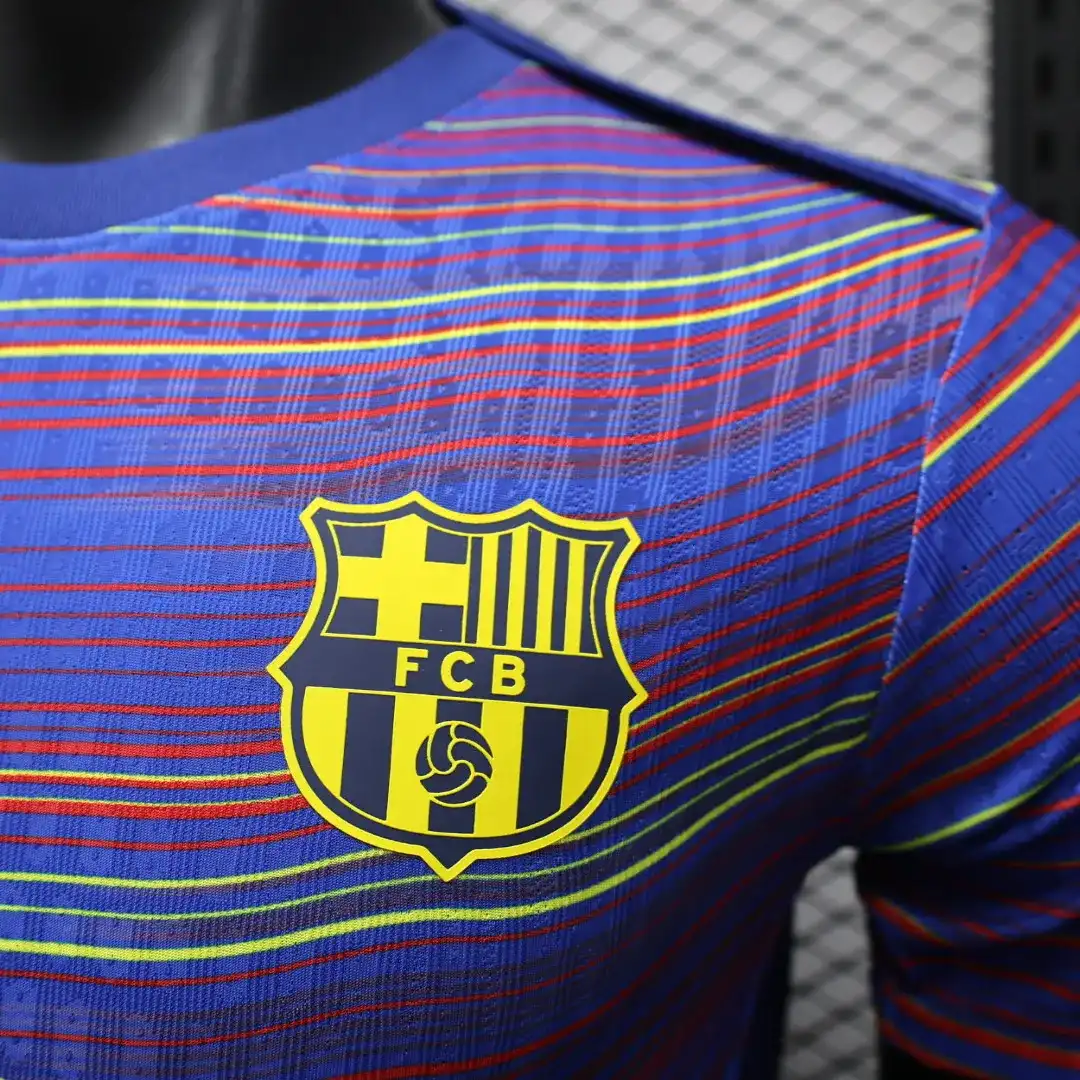 2025 2026 player barcelona pre game football shirt 4