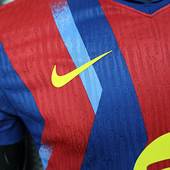 2025 2026 player barcelona second away football shirt 5