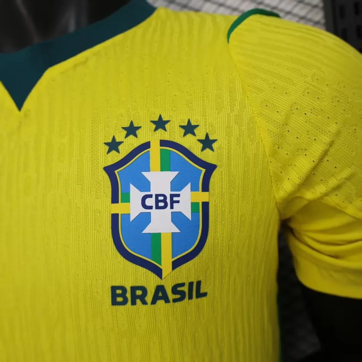 2025 2026 player brazil home football shirt 3