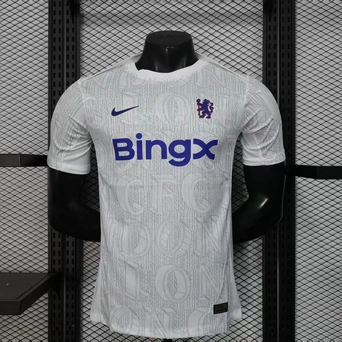 2025 2026 player chelsea pre match football shirt 1