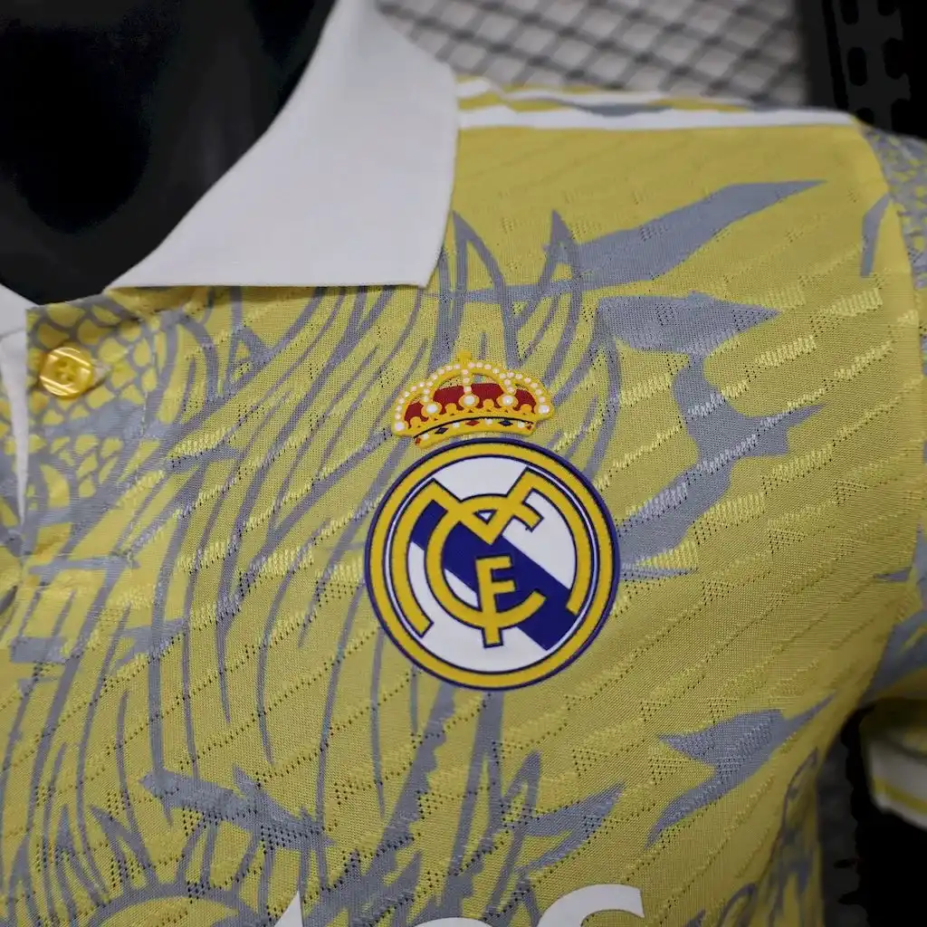 2025 2026 player edition real madrid football shirt beige special edition 4