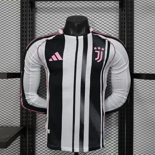 2025 2026 player long sleeve juventus football shirt 1