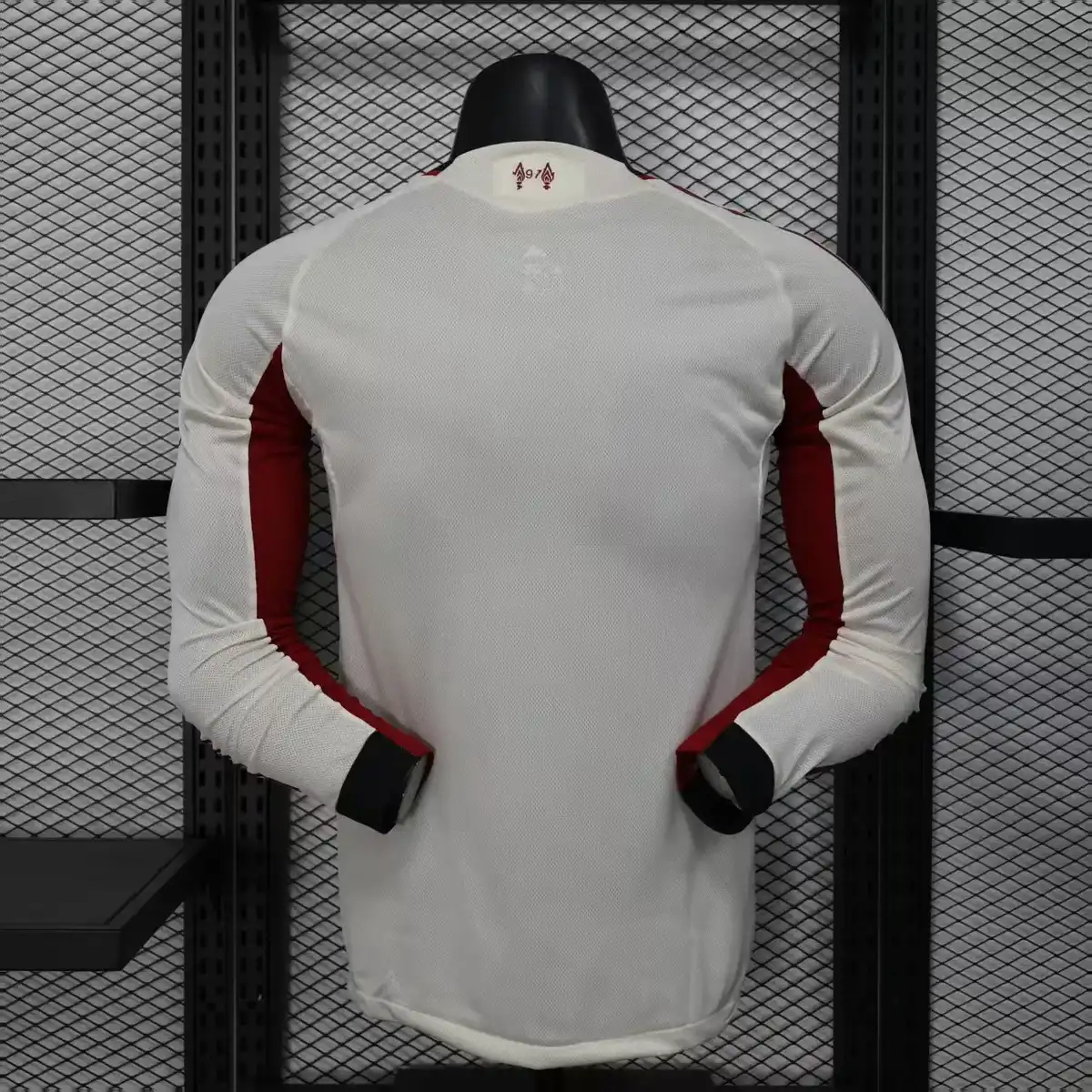 2025 2026 player long sleeve liverpool away soccer jersey 2
