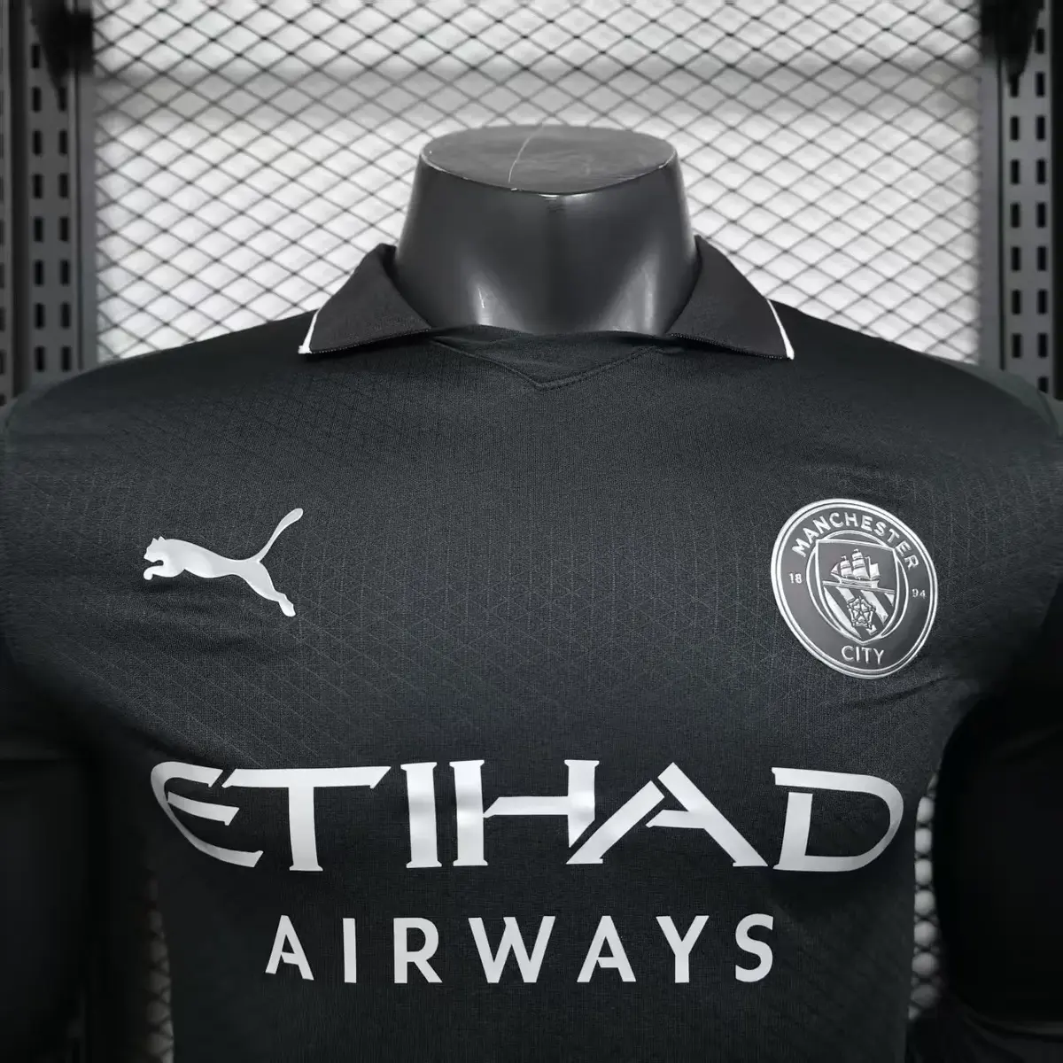 2025 2026 player long sleeve manchester city away football shirt 3