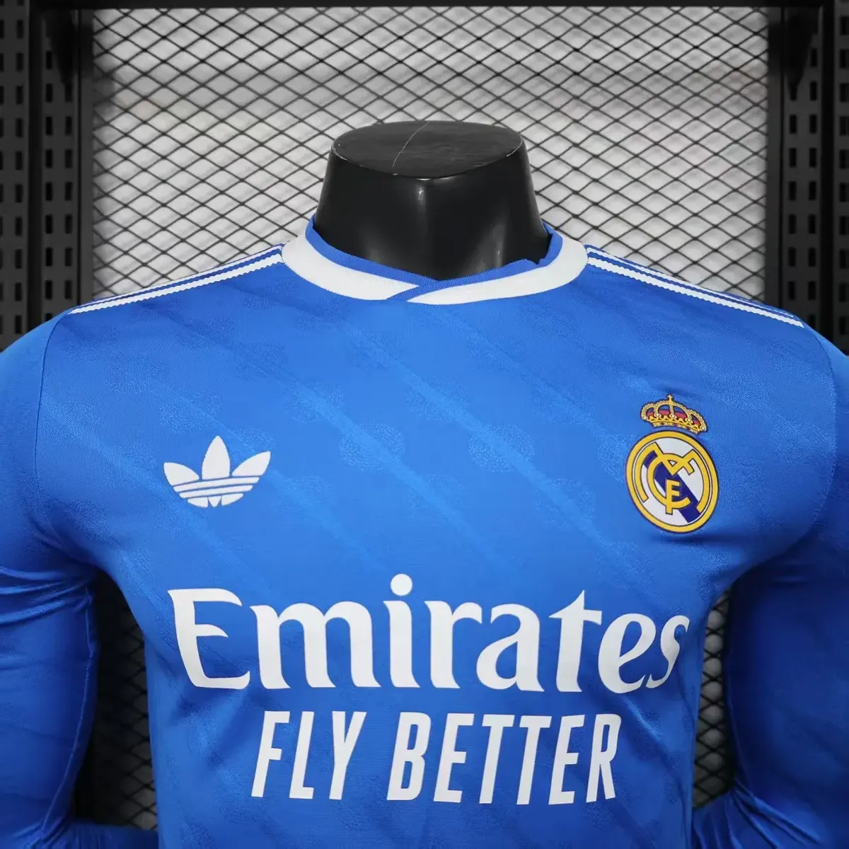 2025 2026 player long sleeve real madrid second away football shirt 3