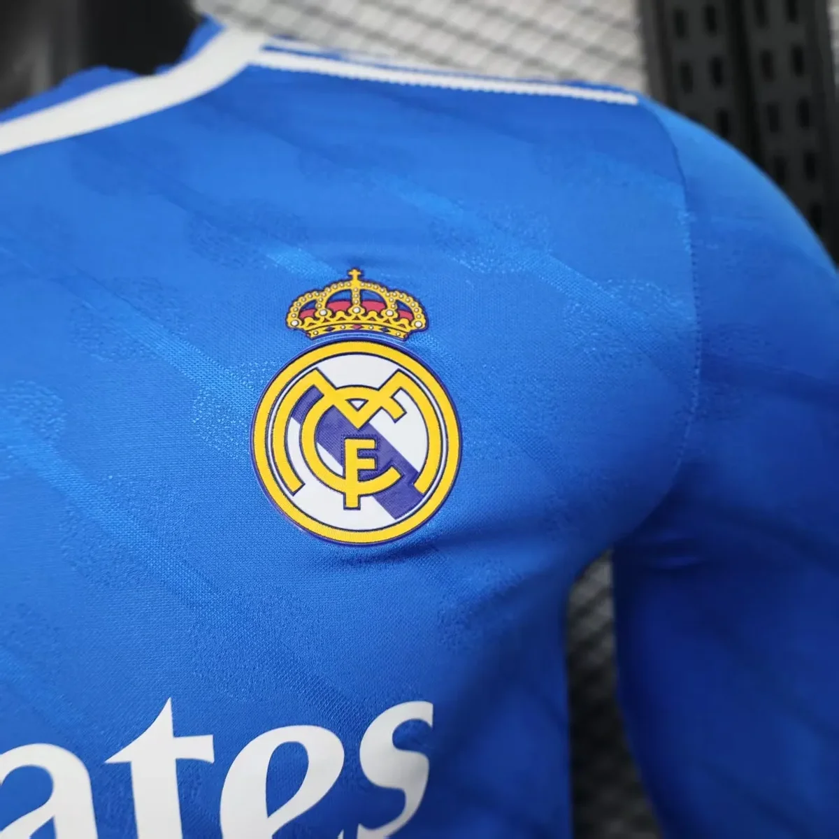 2025 2026 player long sleeve real madrid second away football shirt 4