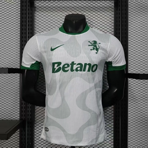 2025 2026 player sporting lisbon soccer jersey away 1