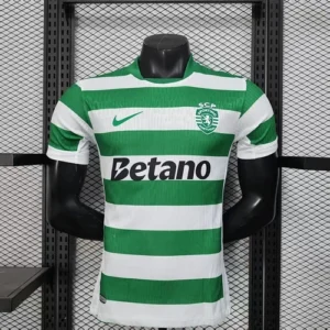 2025 2026 player sporting lisbon soccer jersey home 1