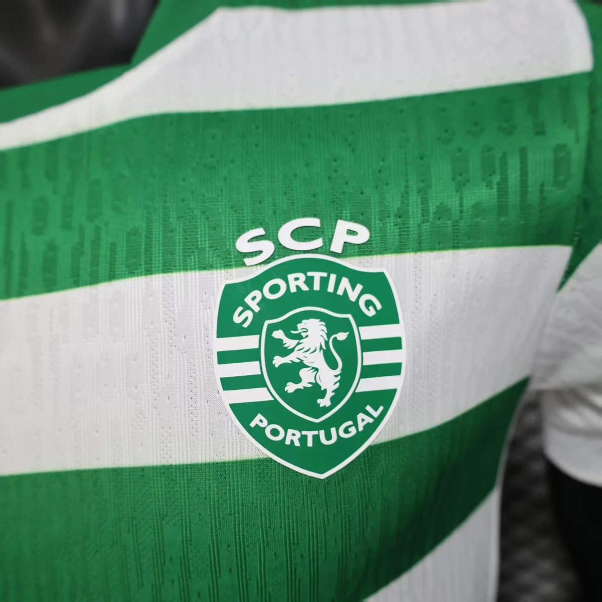2025 2026 player sporting lisbon soccer jersey home 4