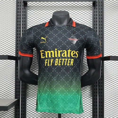 2025 2026 player version ac milan goalkeeper football shirt 1