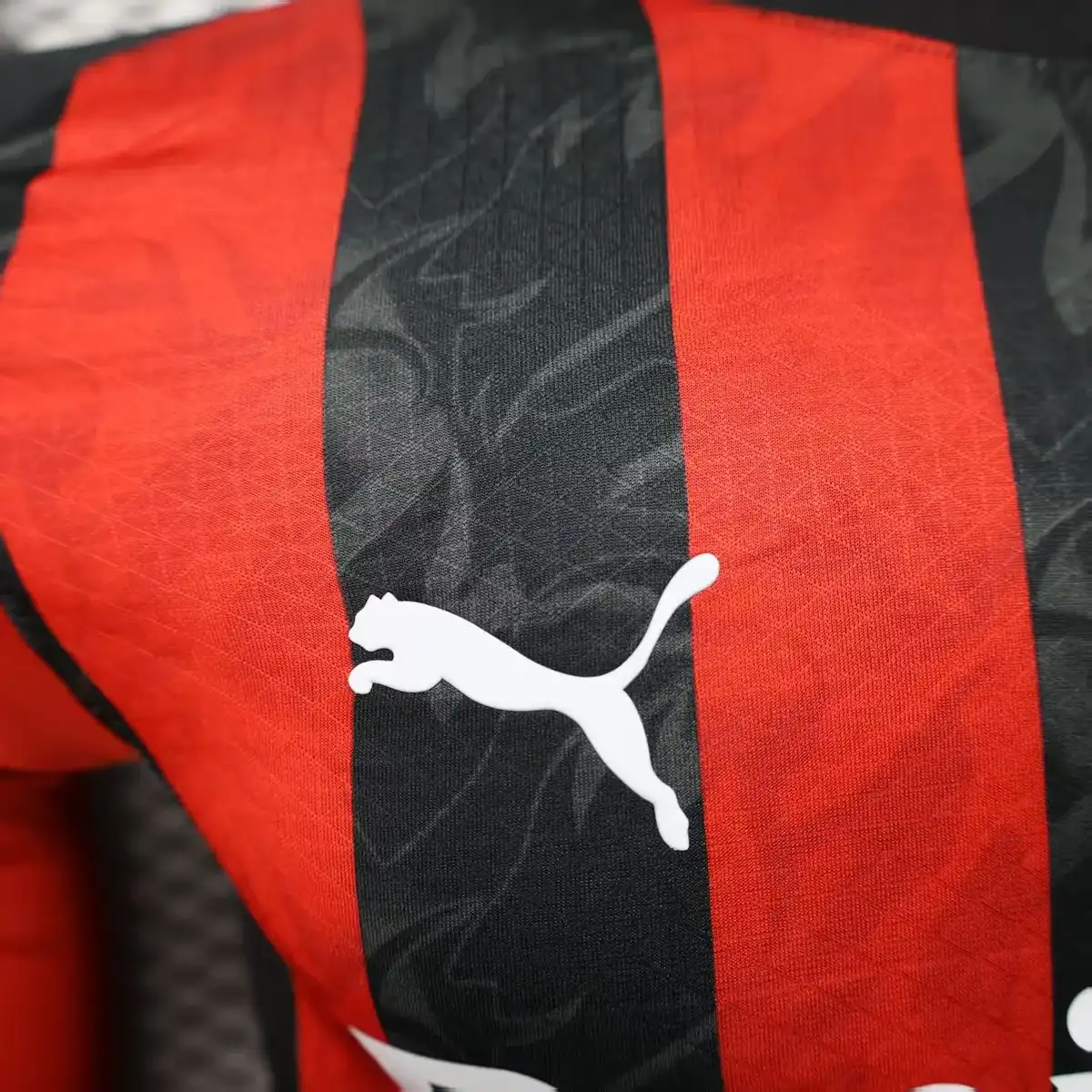 2025 2026 player version long ac milan home football shirt 8