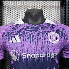 2025 2026 player version m u special edition purple football shirt 3