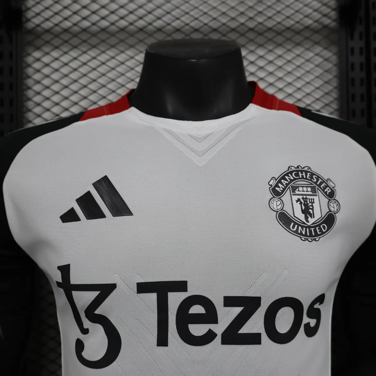 2025 2026 player version manchester united pre match football shirt 3