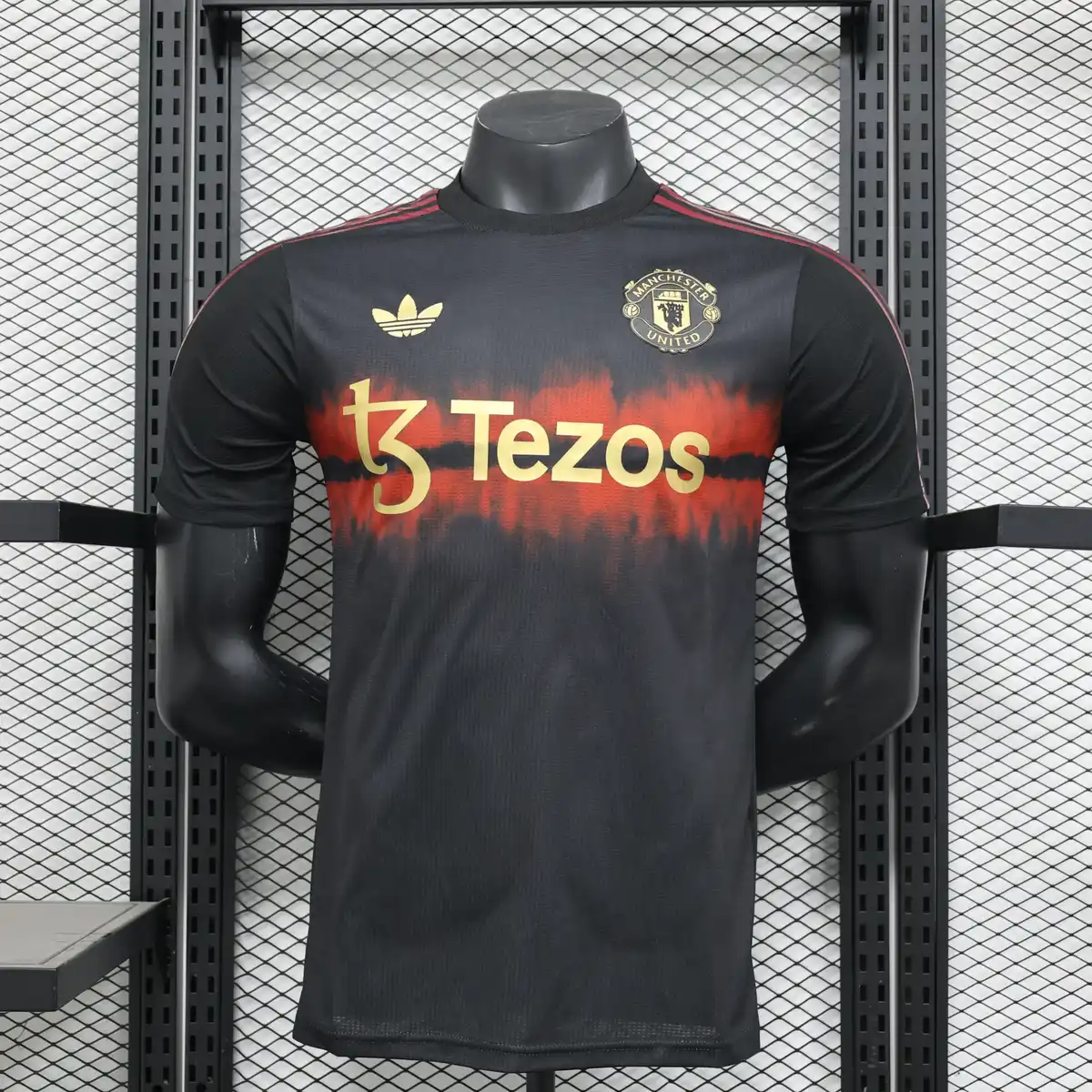 2025 2026 player version manchester united training football shirt 1