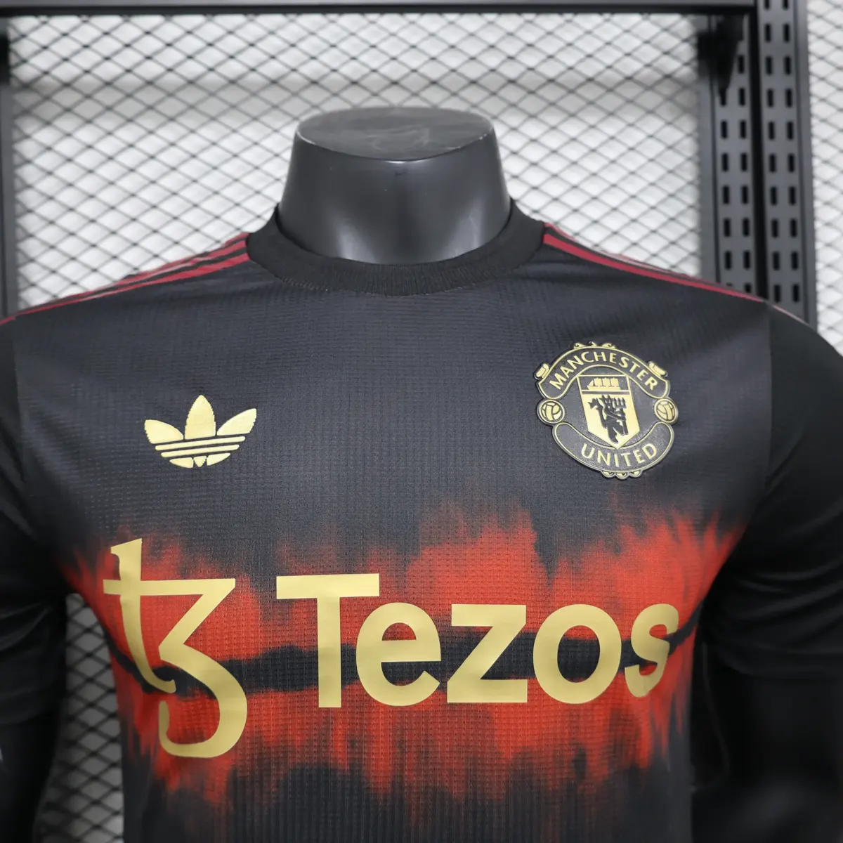 2025 2026 player version manchester united training football shirt 3