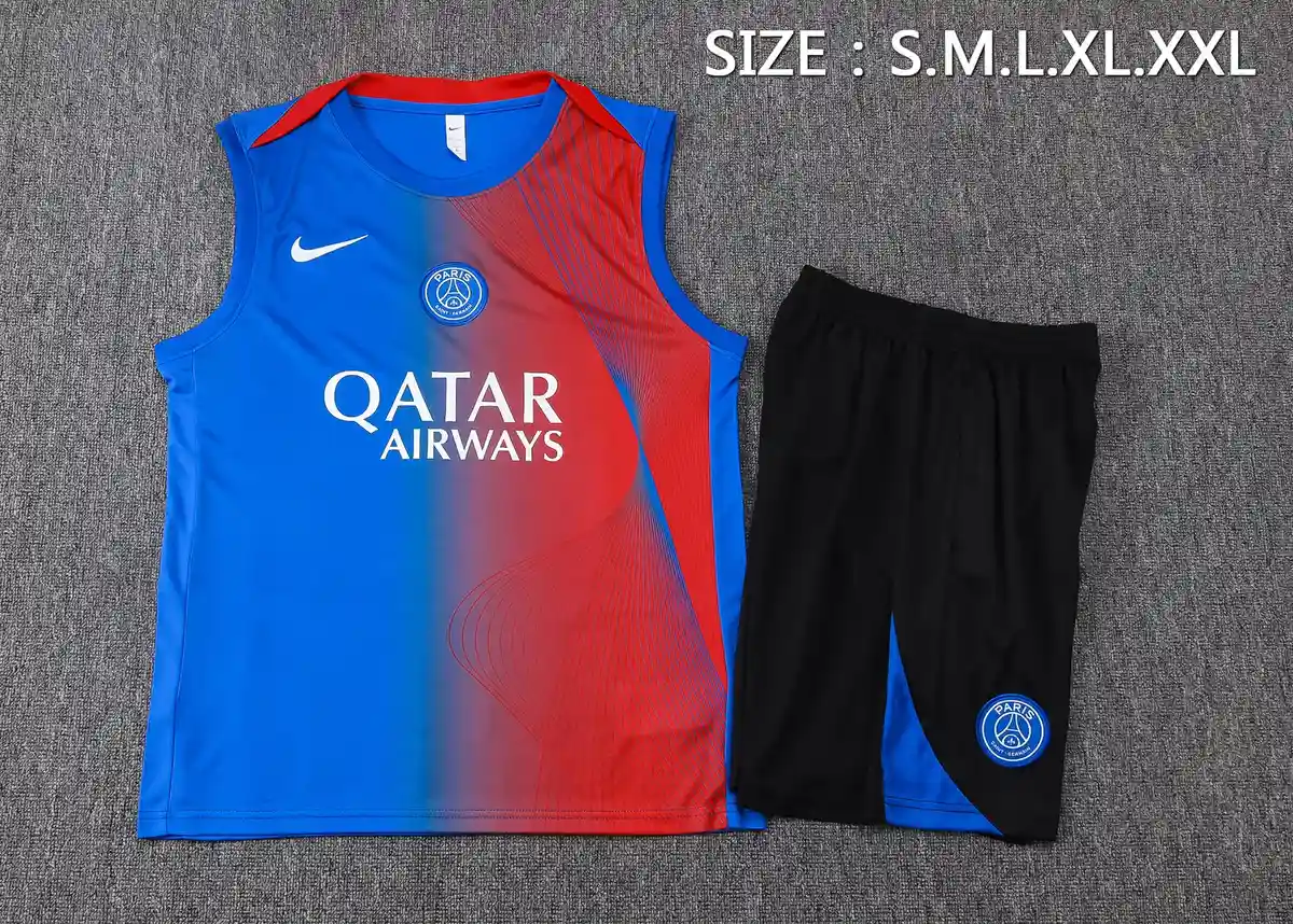 2025 2026 psg training suit vest football shirt 4