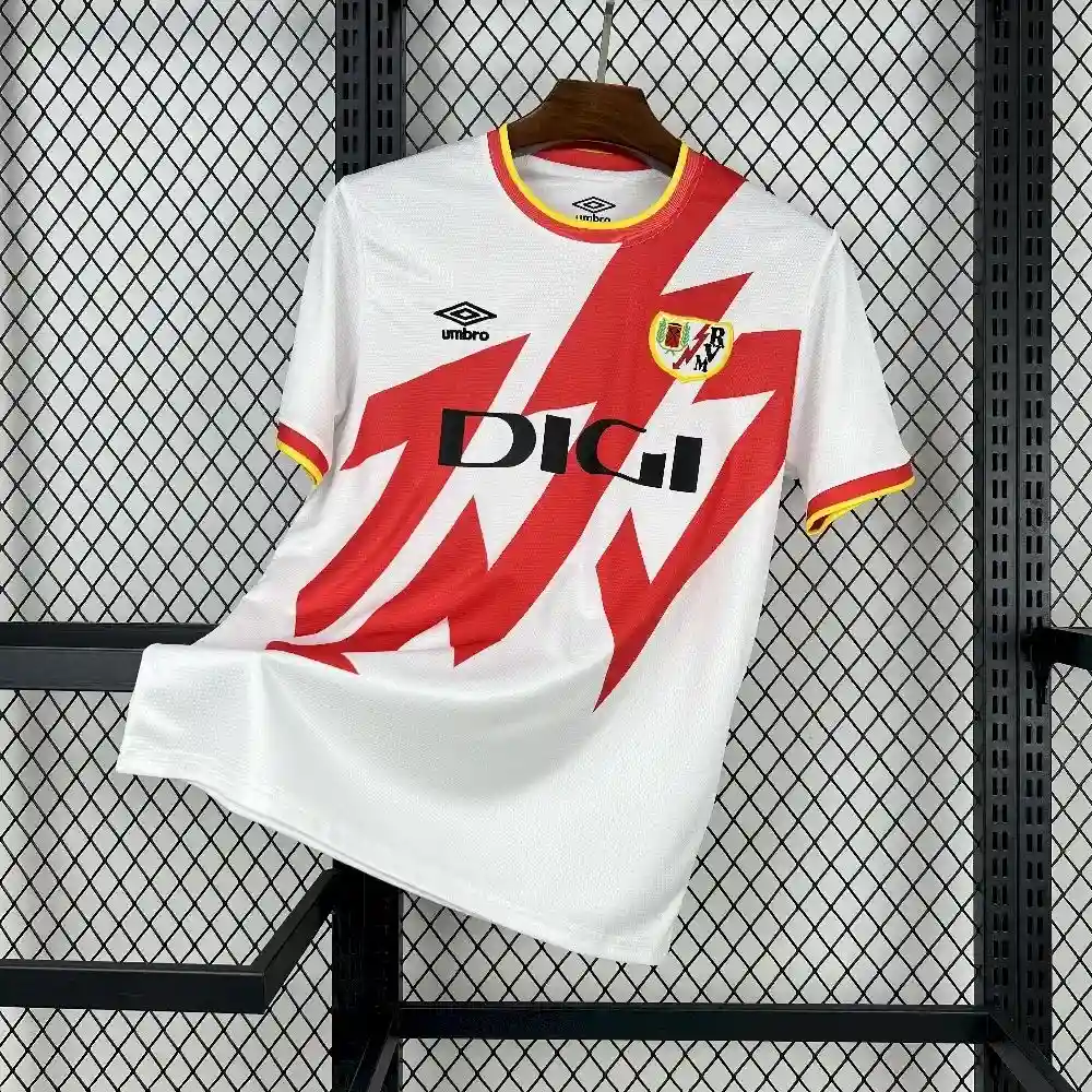 2025 2026 rayo vallecano away football shirt 1