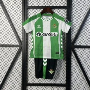 2025 2026 real betis home football shirt kids size 1