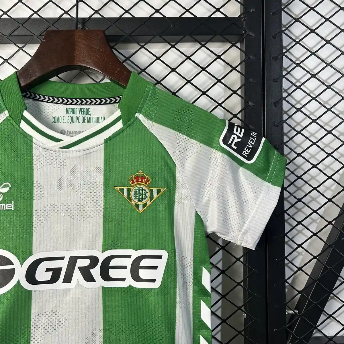 2025 2026 real betis home football shirt kids size 5