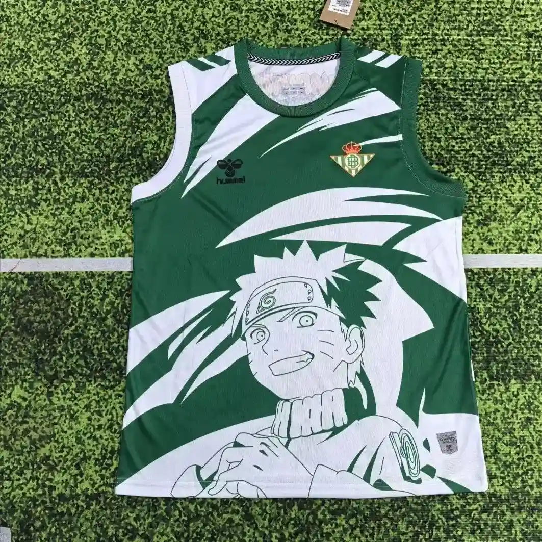 2025 2026 real betis naruto specialedition football shirt 1