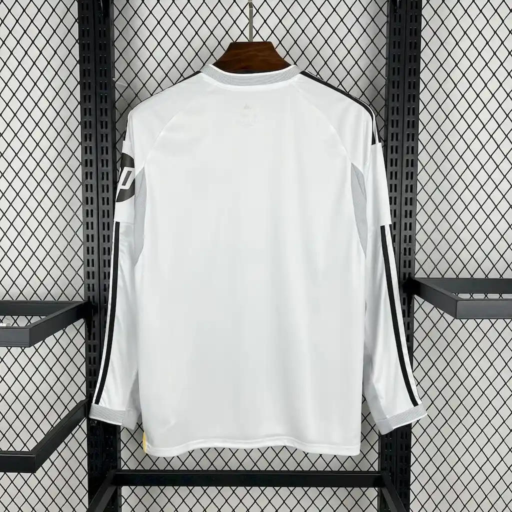 2025 2026 real madrid long sleeve home soccer jersey 2