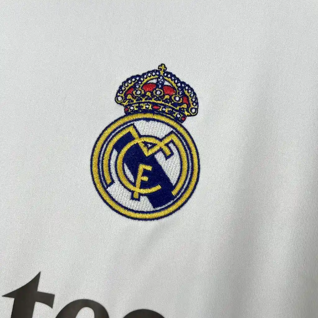 2025 2026 real madrid long sleeve home soccer jersey 3