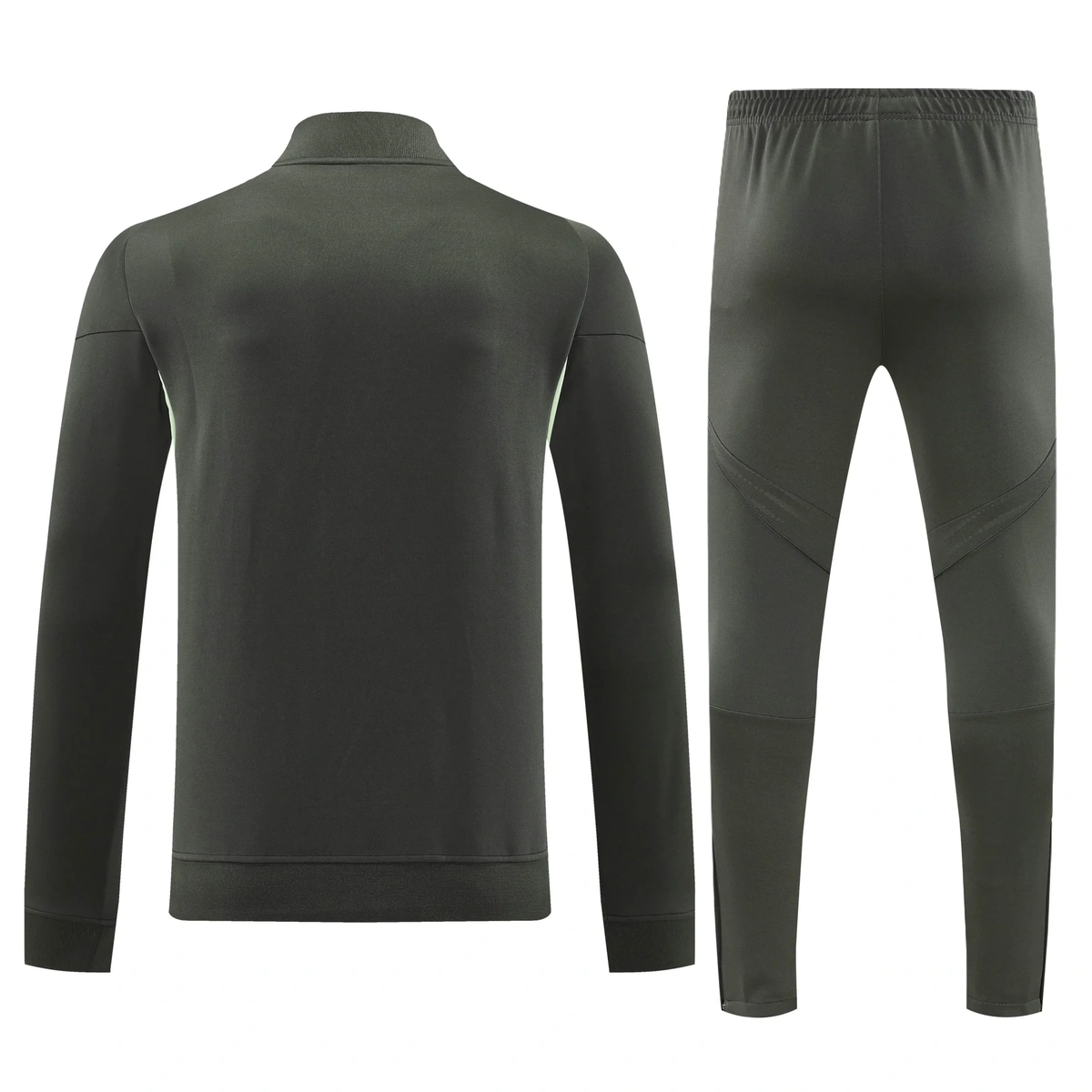 2025 2026 real madrid long zip jacket training suit jersey set 2