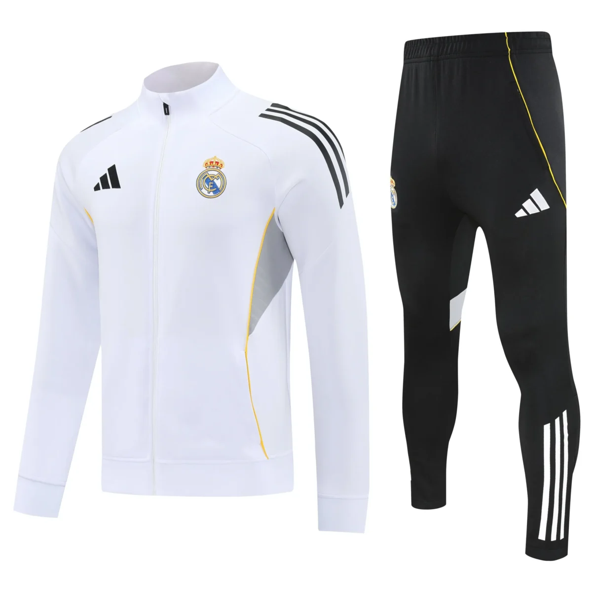2025 2026 real madrid long zipped jacket training suit jersey 1