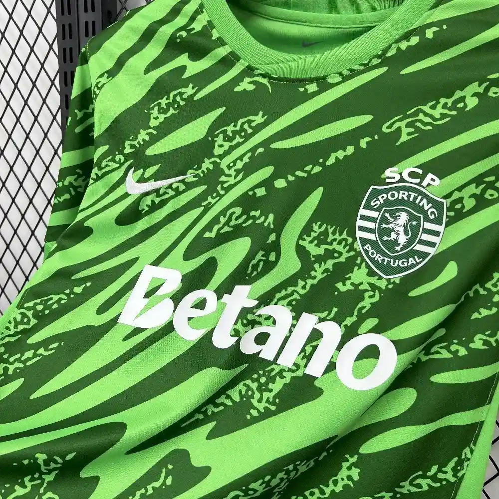 2025 2026 sporting lisbon soccer jersey goalkeeper 7