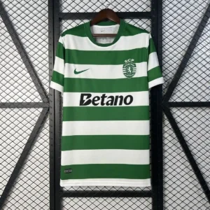2025 2026 sporting lisbon soccer jersey home 1