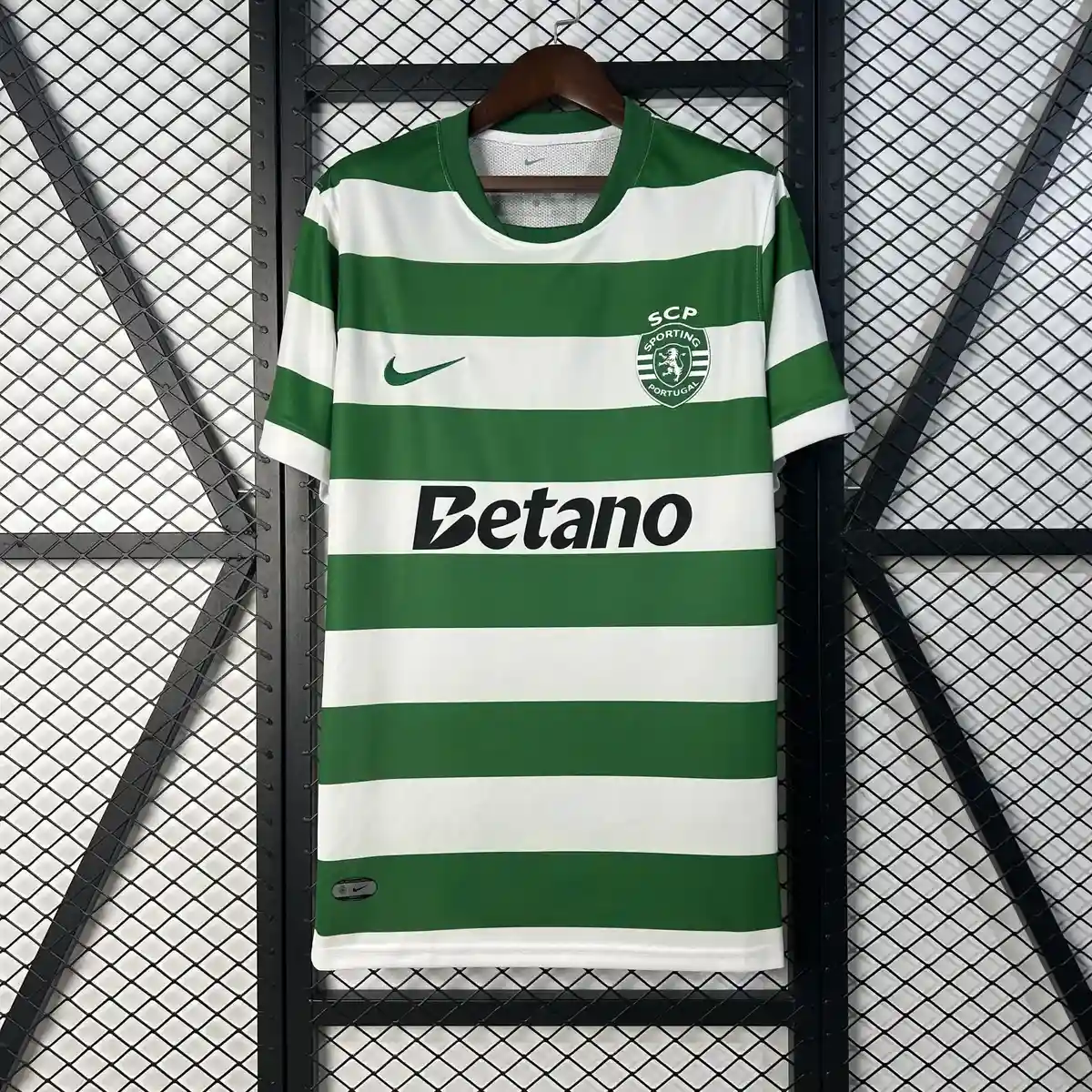 2025 2026 sporting lisbon soccer jersey home 1