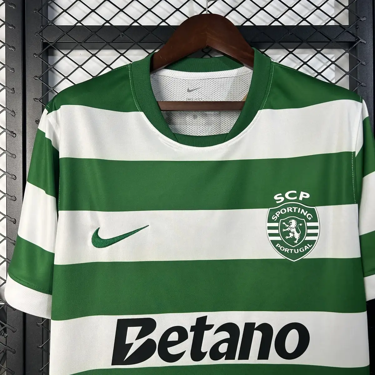 2025 2026 sporting lisbon soccer jersey home 3