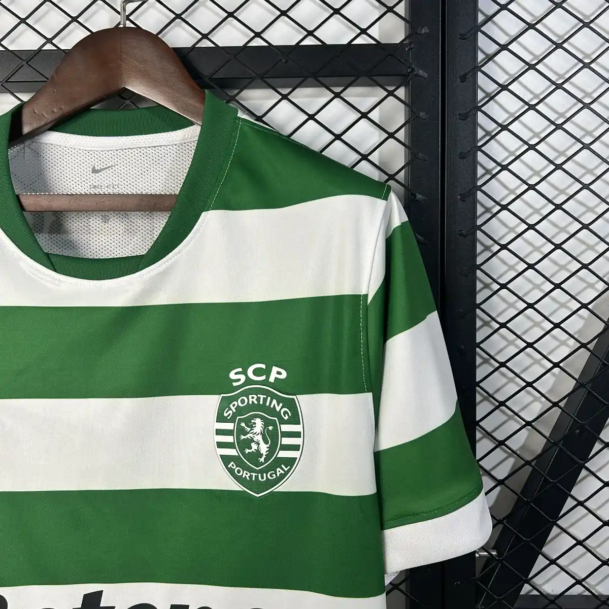 2025 2026 sporting lisbon soccer jersey home 6