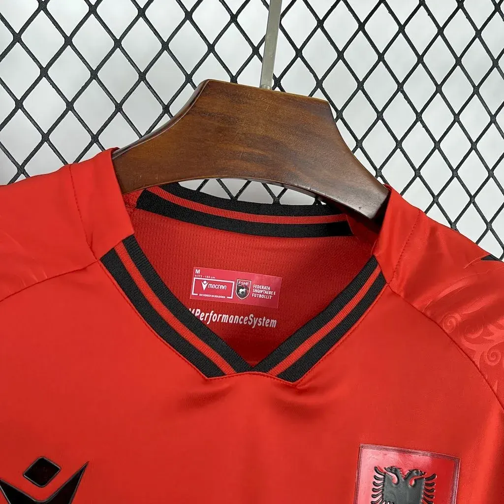 2025 albania home football shirt 3