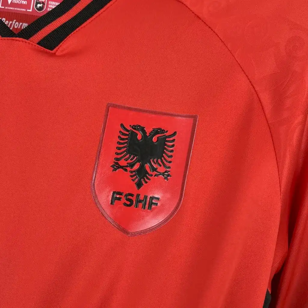 2025 albania home football shirt 4