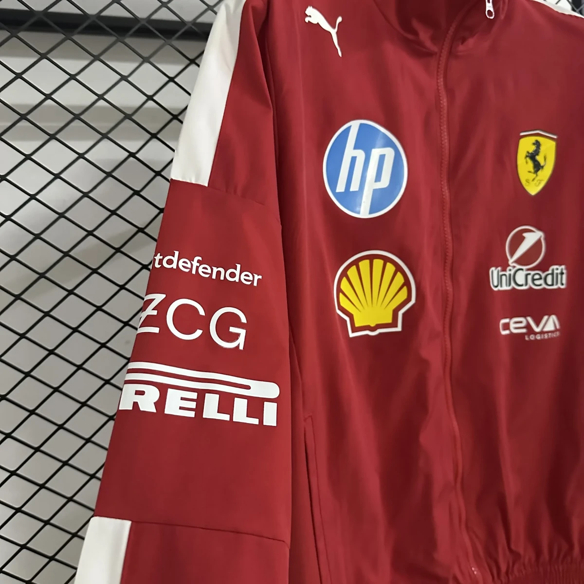 2025 ferrari racing suit long zipped jacket windbreaker 7