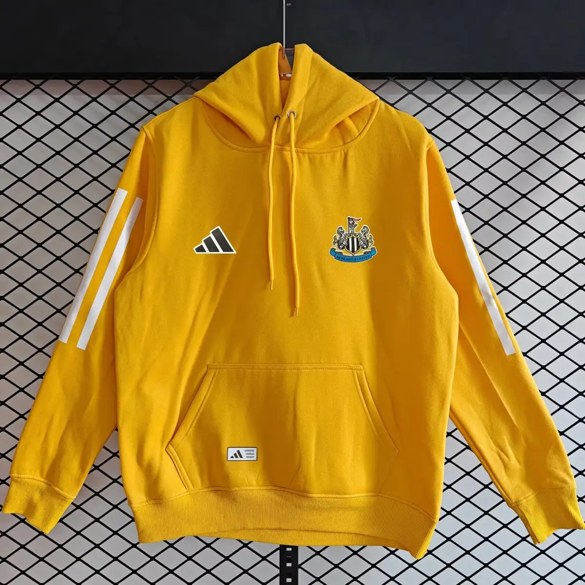 2025 newcastle united fleece lined hoodie home 5