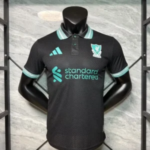 2026 2027 player liverpool special edition polo football shirt black 1
