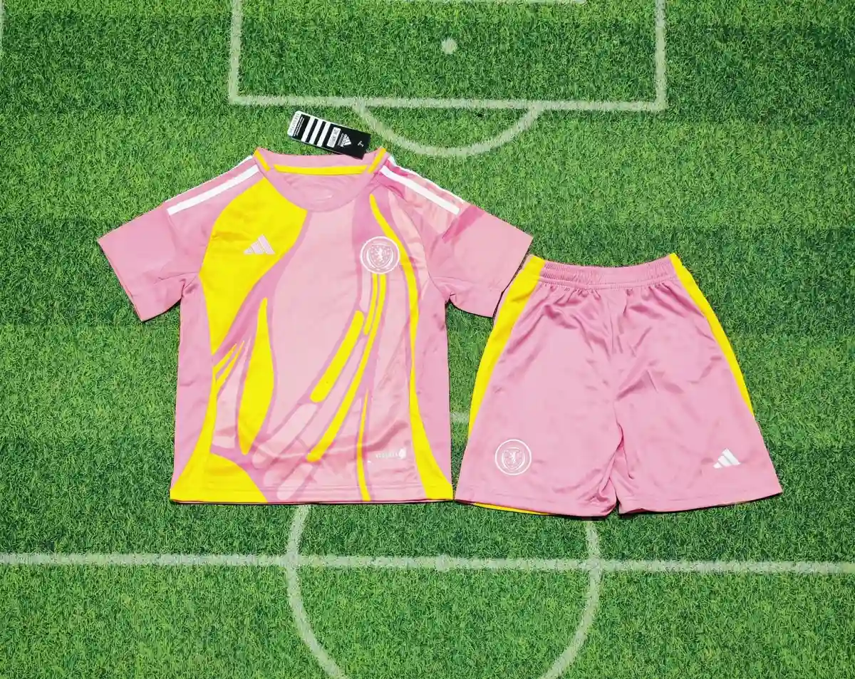 2026 kids size scotland national team away football shirt 1