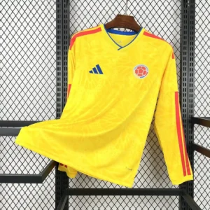 2026 long sleeve colombia world cup home football shirt 1