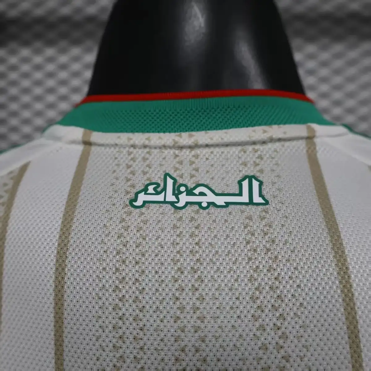 2026 player algeria home football shirt with 2 stars 5