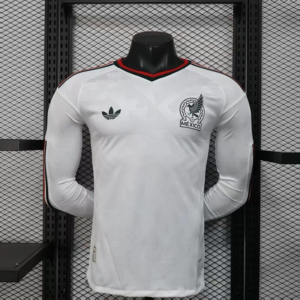 2026 player mexico long sleeve national away football shirt 1
