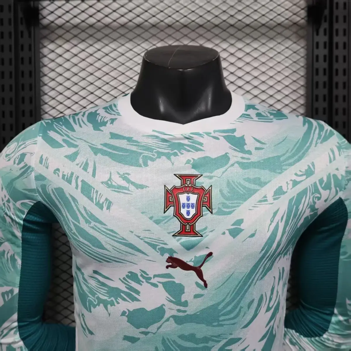 2026 players long sleeve portugal away football shirt 3