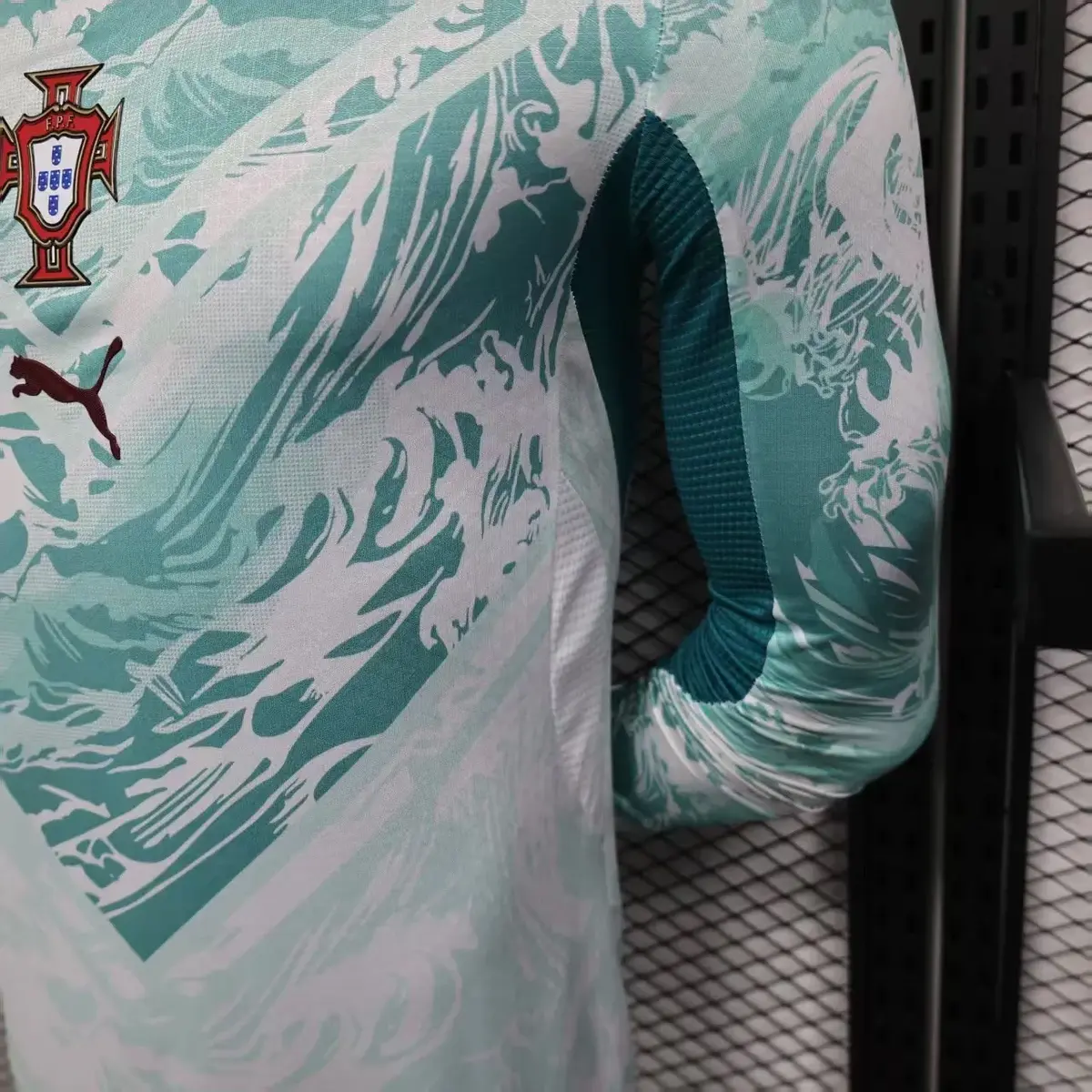 2026 players long sleeve portugal away football shirt 7