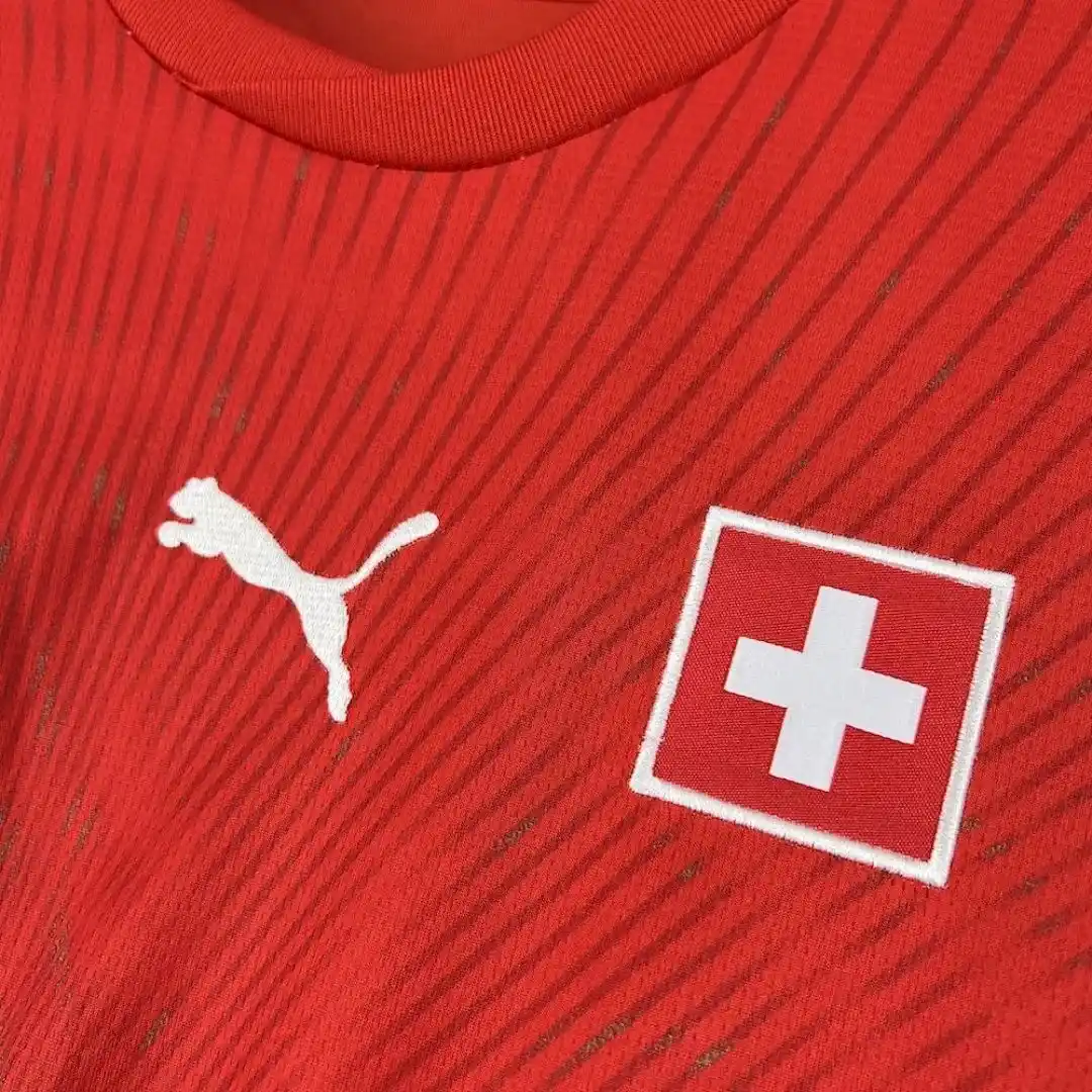 2026 switzerland home football shirt 4