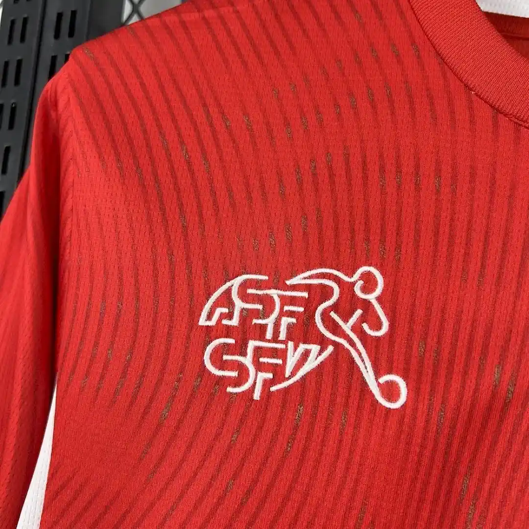 2026 switzerland home football shirt 5