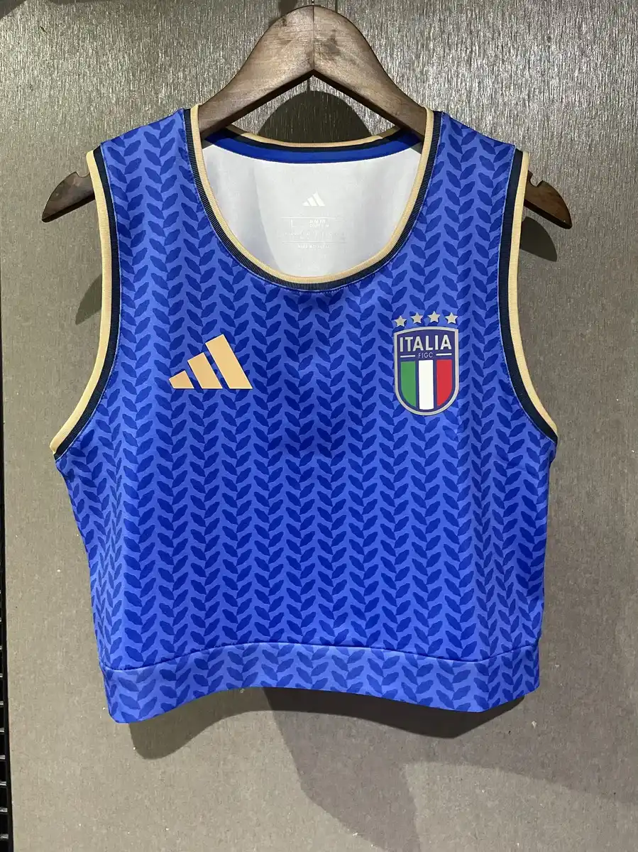 2026 women s size italy football yoga vest 1