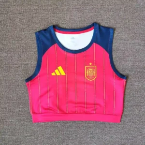 2026 women s size spain football yoga vest 1