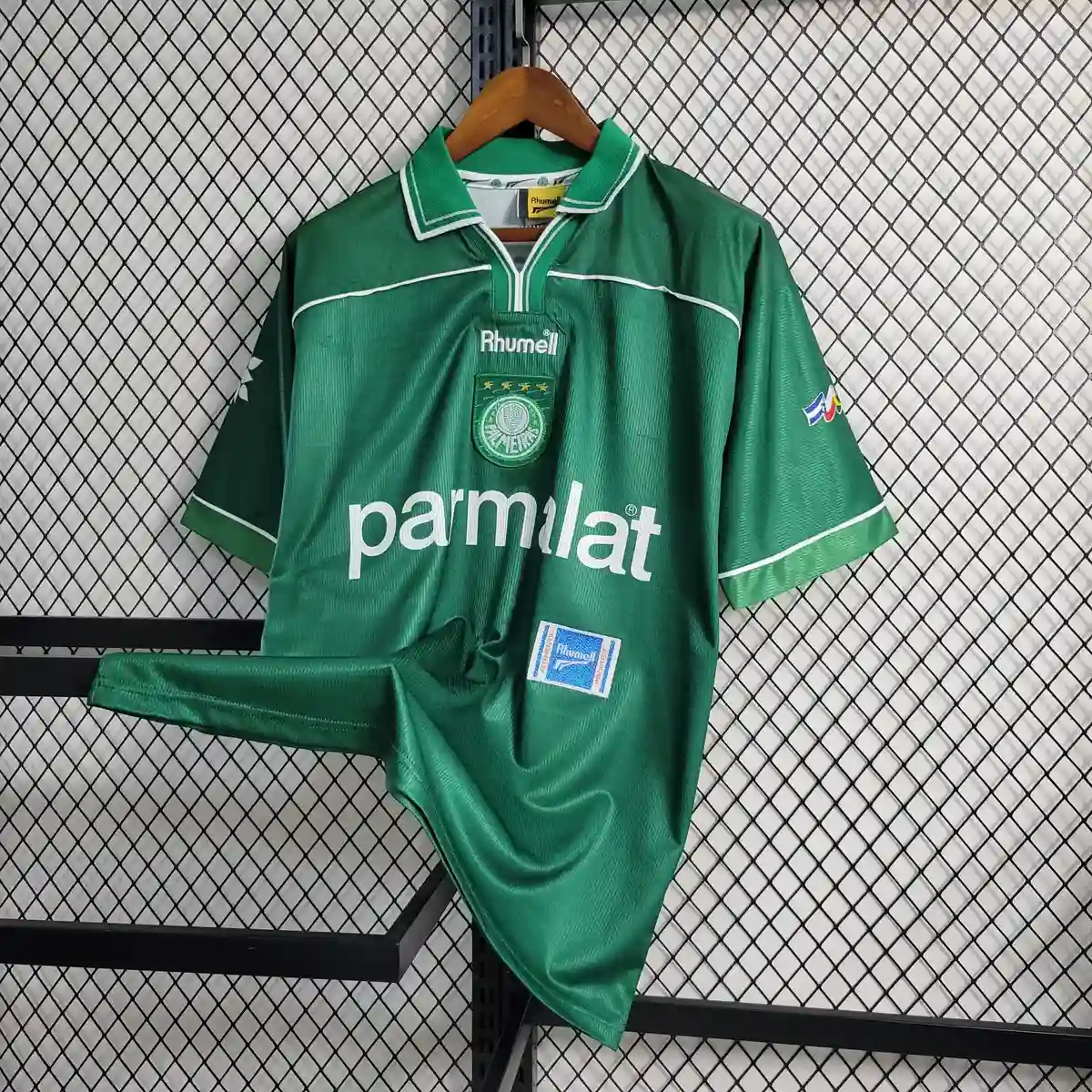 retro palmeiras 100th anniversary edition football shirt 4
